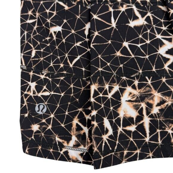 LULULEMON Pace Rival Skirt II Size 10 Sugar Crush Multi / Black - Picture 9 of 10